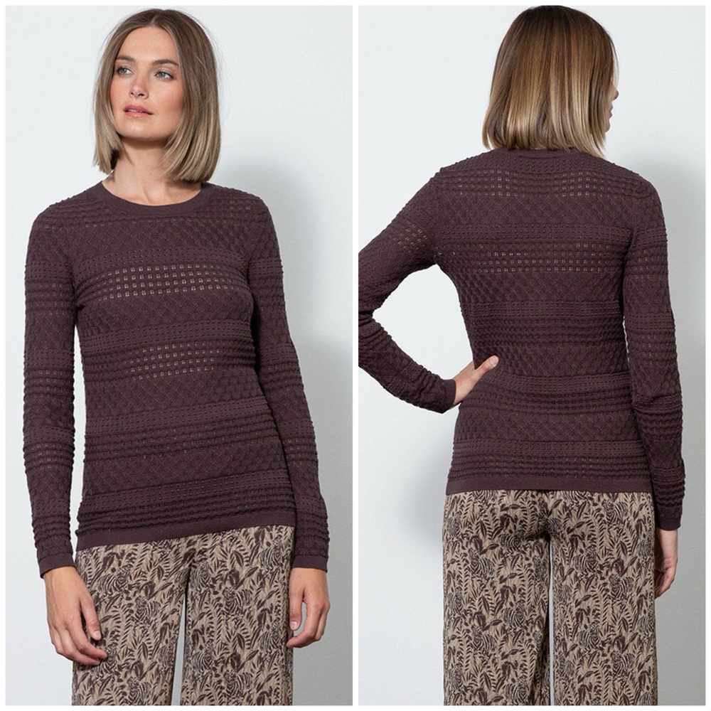 ETCETERA‎ Maglia Sweater In Java Brown Size M